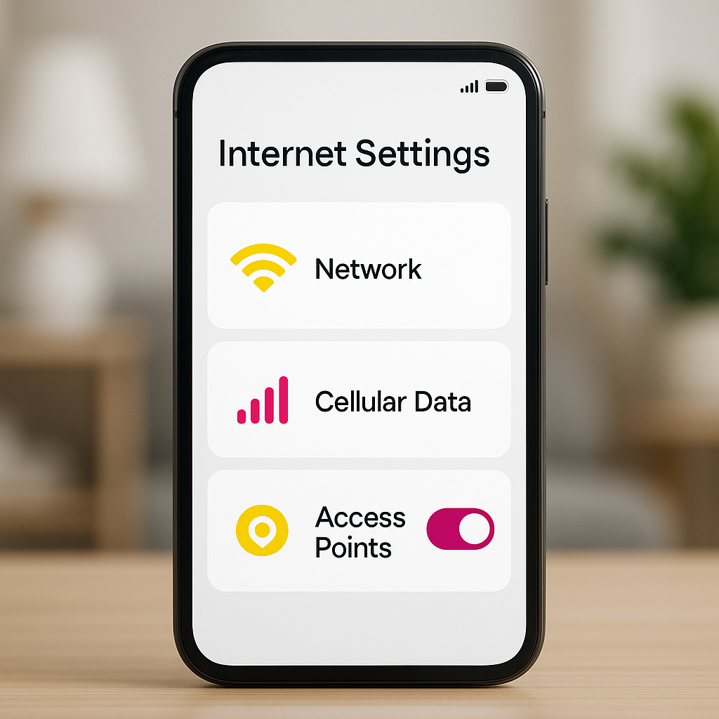 Internet Settings Setup